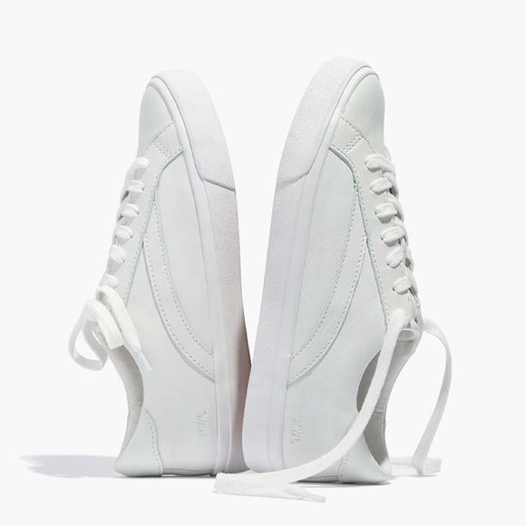 Madewell  Sidewalk Low-Top Sneakers in Leather - Picture 2 of 8